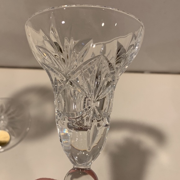 Crystal candle holders, set of 2 - Picture 4 of 6